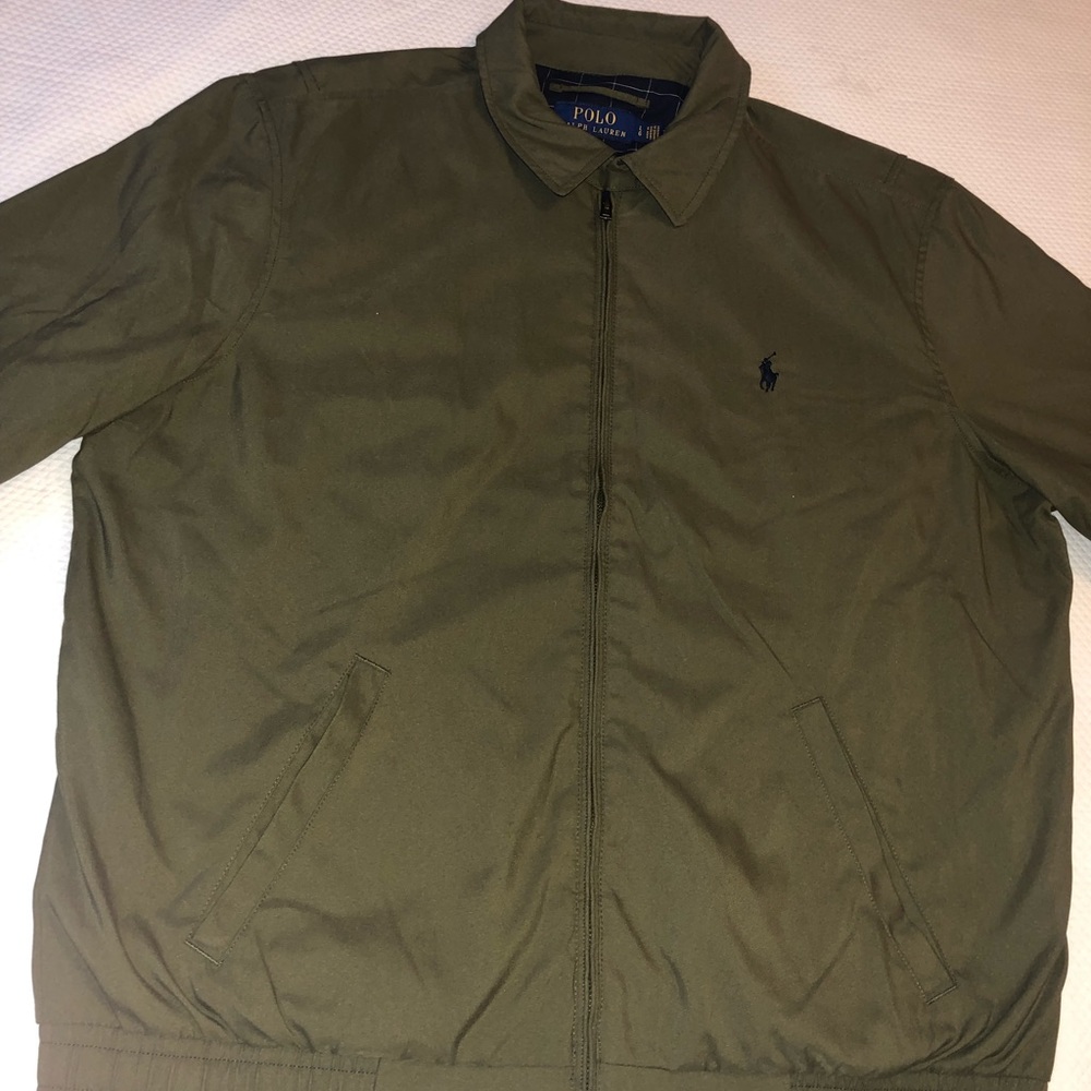 Army green Ralph Lauren jacket. Worn 2 times.